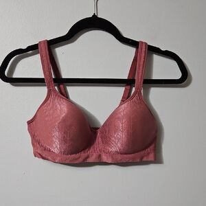 Bali Rose Pink Women's Molded Padded Wirefree Seamless Bra Size 36D